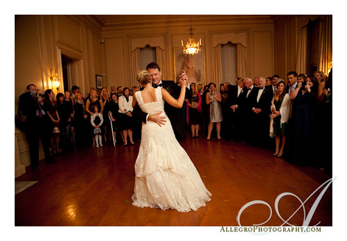crane-estate-castle-hill-wedding-real-mm- new england bride and her father dance in the ballroom of the great house- northshore wedding