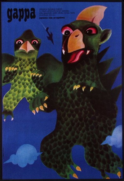 Polish Godzilla Posters