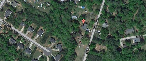 Location of Dog Mauling in Waxhaw