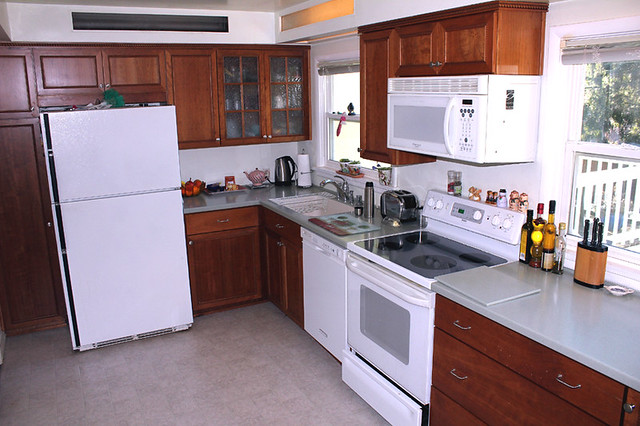 Mid Century Remodeled Kitchen