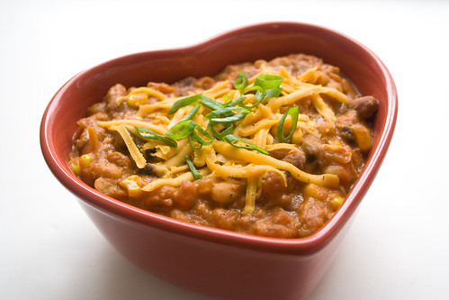 Vegetarian Chili with Peanut Butter