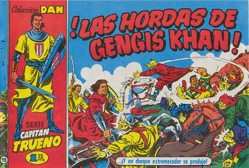032-El Capitan Trueno nº19-portada-1956