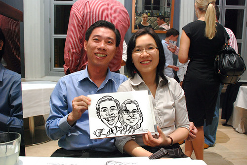 Caricature live sketching for Norden Shipping - 4