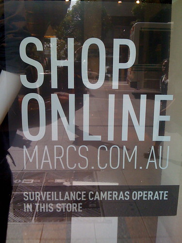 Marcs says shop online