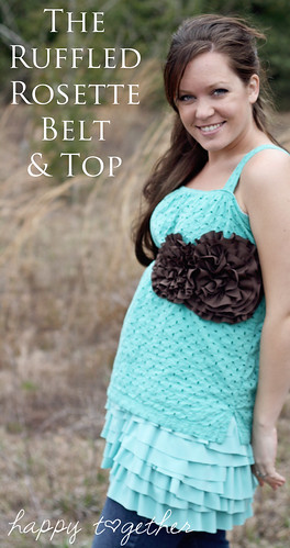 Maternity Top and Belt Tutorial
