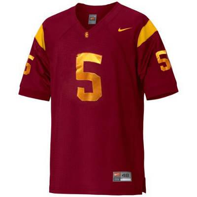 reggie bush usc jersey. cheap USC Trojans #5 Reggie Bush Red NCAA Jersey is at www.cheap-jerseyswholesale.com.
