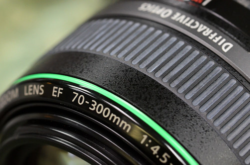 Canon 70-300mm DO lens diffractive optics