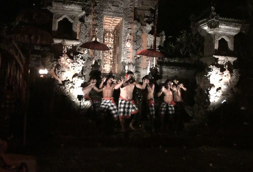 Kecak Performance at Pura Dalem Taman Kaja (Bali, 2009)