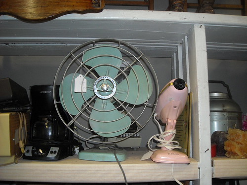 50s Fan and Hair Dryer