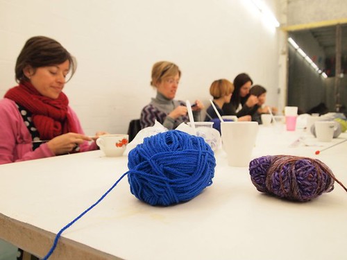 Knitting for beginners at Duduá