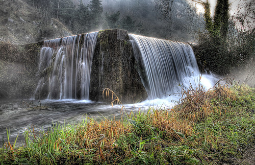 Cascade near old mill by Reporter1968