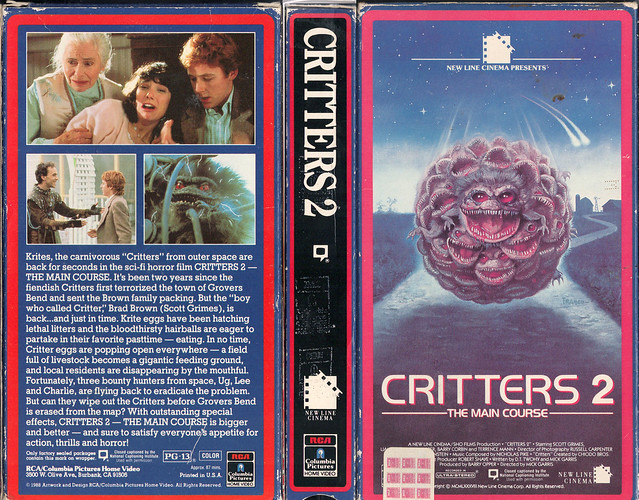 CRITTERS 2 (VHS Box Art)