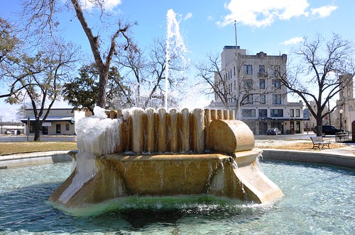 Fountain on square