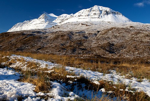 The snow returns to Liathach