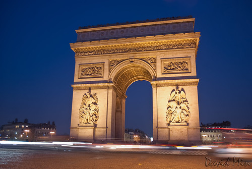 Paris, France - The Arc de Triomphe by GlobeTrotter 2000