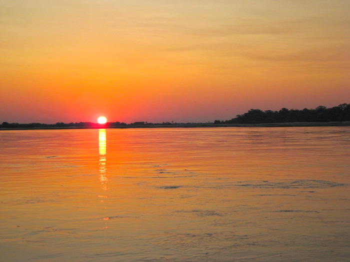 Rufiji River, Selous Sunset