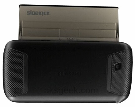 The new Sidekick 4G is equipped with a VGA frontfacing camera and 