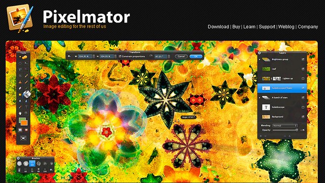Pixelmator Website