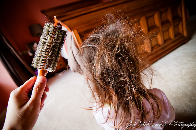 61/365 Attack of the Hairbrush