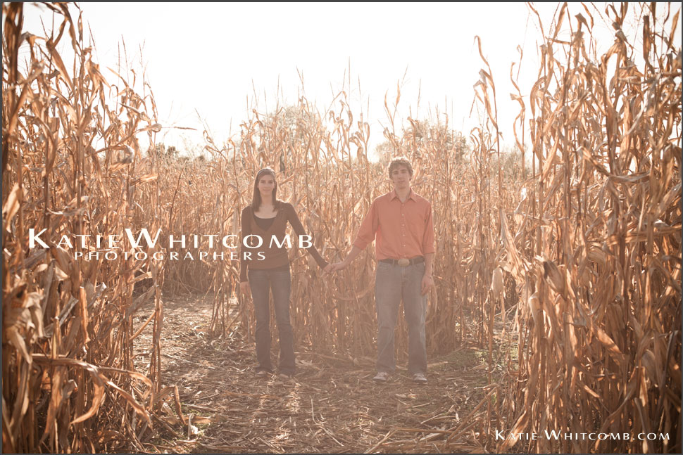 Katie.Whitcomb.Photographers_michelle.and.alex.in.the.corn.maze