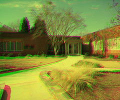 District Office Magenta Green Anaglyph