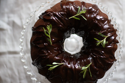 A Ring of Chocolate Cake