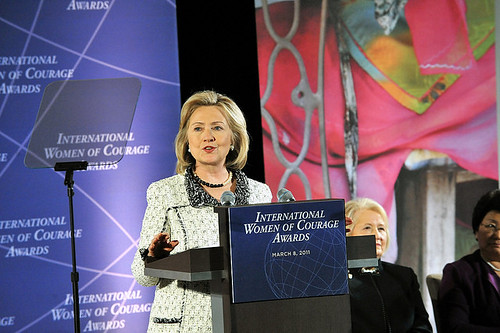 Secretary Clinton Delivers Remarks at 2011 International Women of Courage Awards Ceremony