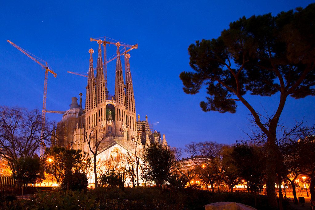 Sagrada Familia - Night Shot 2
