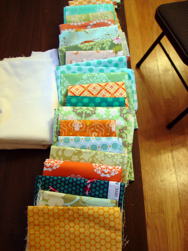 Lily's Quilts QAL fabrics