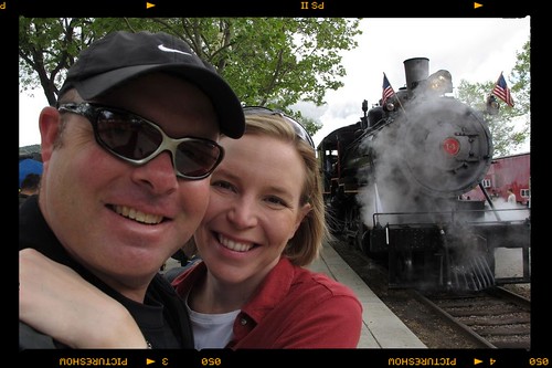 We once again woke the rainy skies Sunday morning and decided to head to the Fillmore Railfest instead of the trails. By the time we got there the rain had stopped and we enjoyed a rather pleasant morning in Fillmore. by BroAndDonna