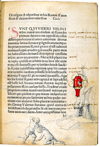 Drawing in Solinus, Gaius Julius: Polyhistor, sive De mirabilibus mundi