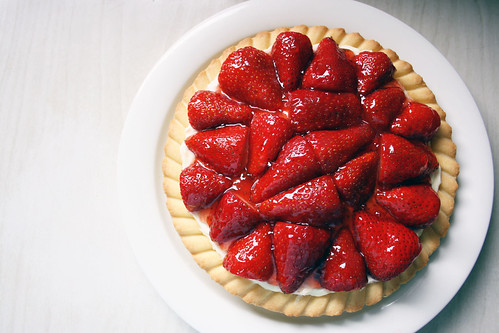 Strawberry and Cream Tart