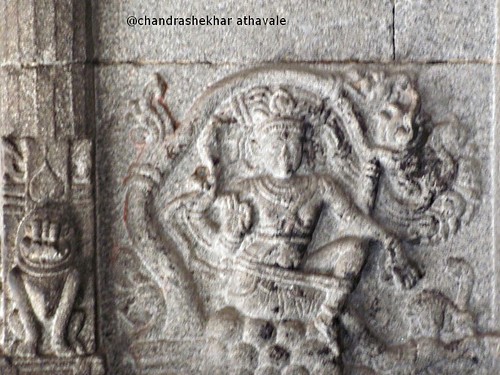 Sculpture in virupaksh temple