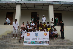Tennis Clinic in Timor