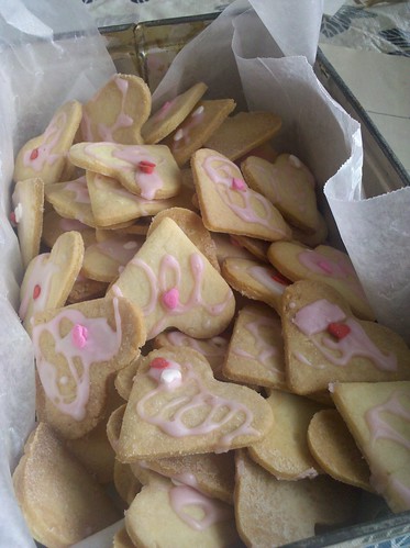 valentine bah humbug! cookies