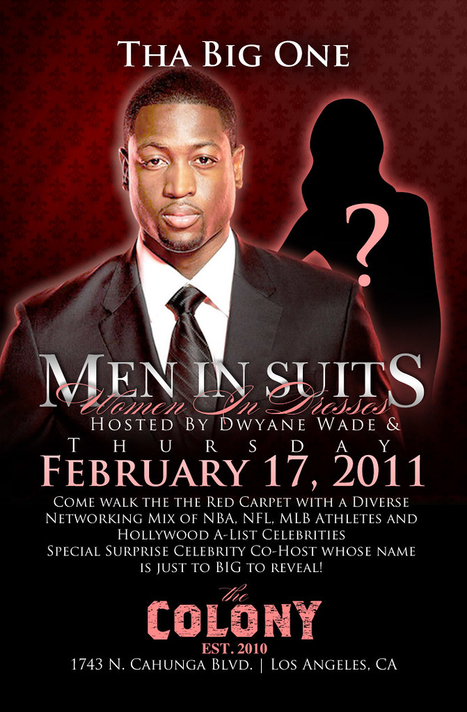 Men in Suits, Women In Dresses, Dwayne Wade
