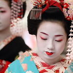 geisha / face / make up / hair / kyoto / japan / photo / japanese