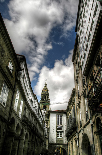 Piece of sky. Santiago de Compostela. Trozo de cielo