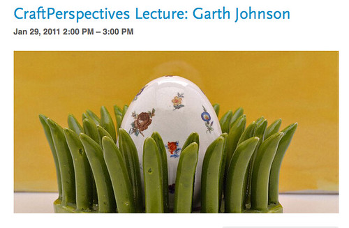 Garth Johnson's CraftPerspectives Lecture