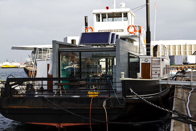 Car Ferry Converted to Offices