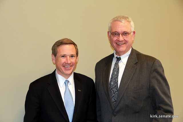 Senator Mark Kirk Meets with Dr. John Hamre. Dr. John Hamre, President & CEO of CSIS