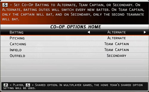 MLB 11 The Show: Co-op Play