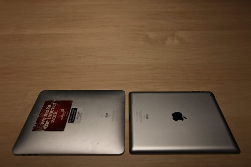 ipad 1 and 2. iPad 1 vs iPad 2