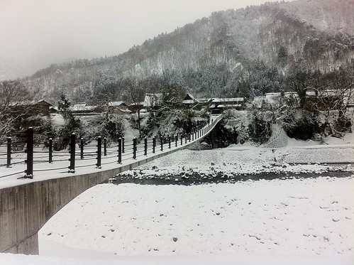 Deai bridge at Shirakawa-go