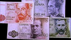Bank of Spain Pesetas