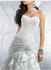 Rhinestones and satin Alfred Angelo wedding gowns