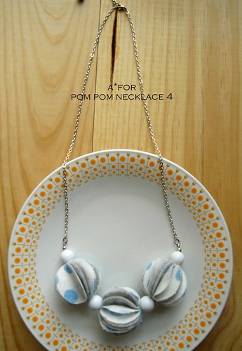a*for...pom pom necklace 4