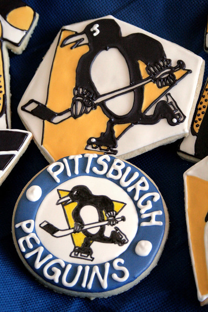 Pittsburgh Penguins cookies.