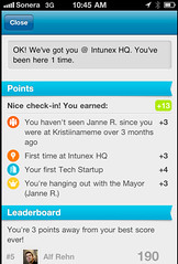 Foursquare Intunex 18.3.2011