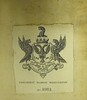 W.E. Gladstone: Bookplate of Baron Wolverton in Xenophon: Anabasis